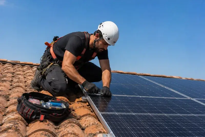 Maintenance et monitoring de panneaux solaires à Pontonx-sur-l'Adour